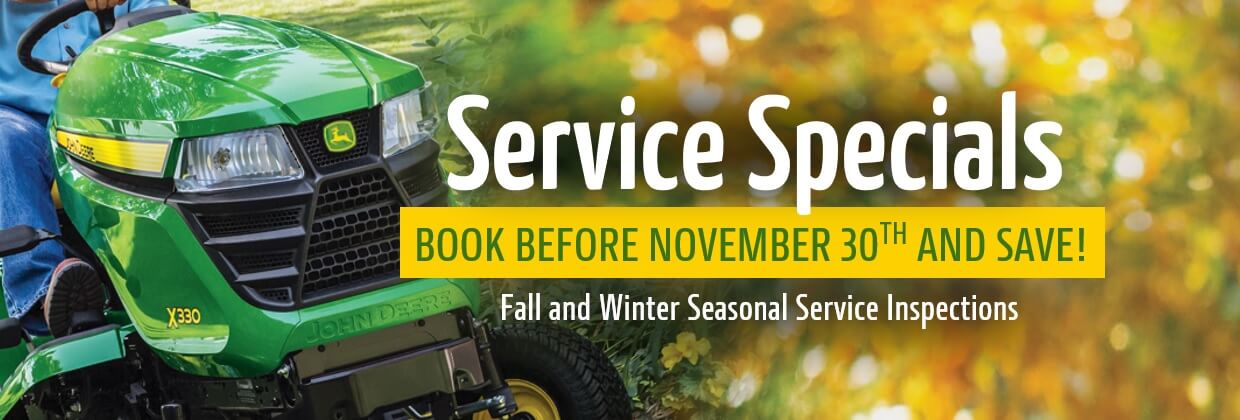 Fall Service Specials Huron Tractor