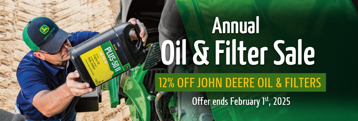 2024-2025 Oil & Filter Sale – banner