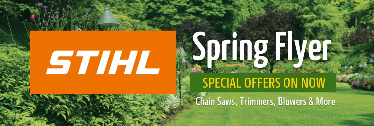 2025 Stihl Spring Savings Web Banner